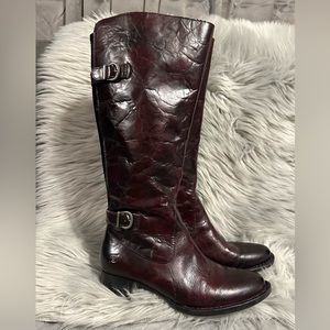 Born leather boots